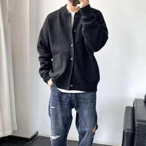 Harrison | Weicher Strickjackenpullover