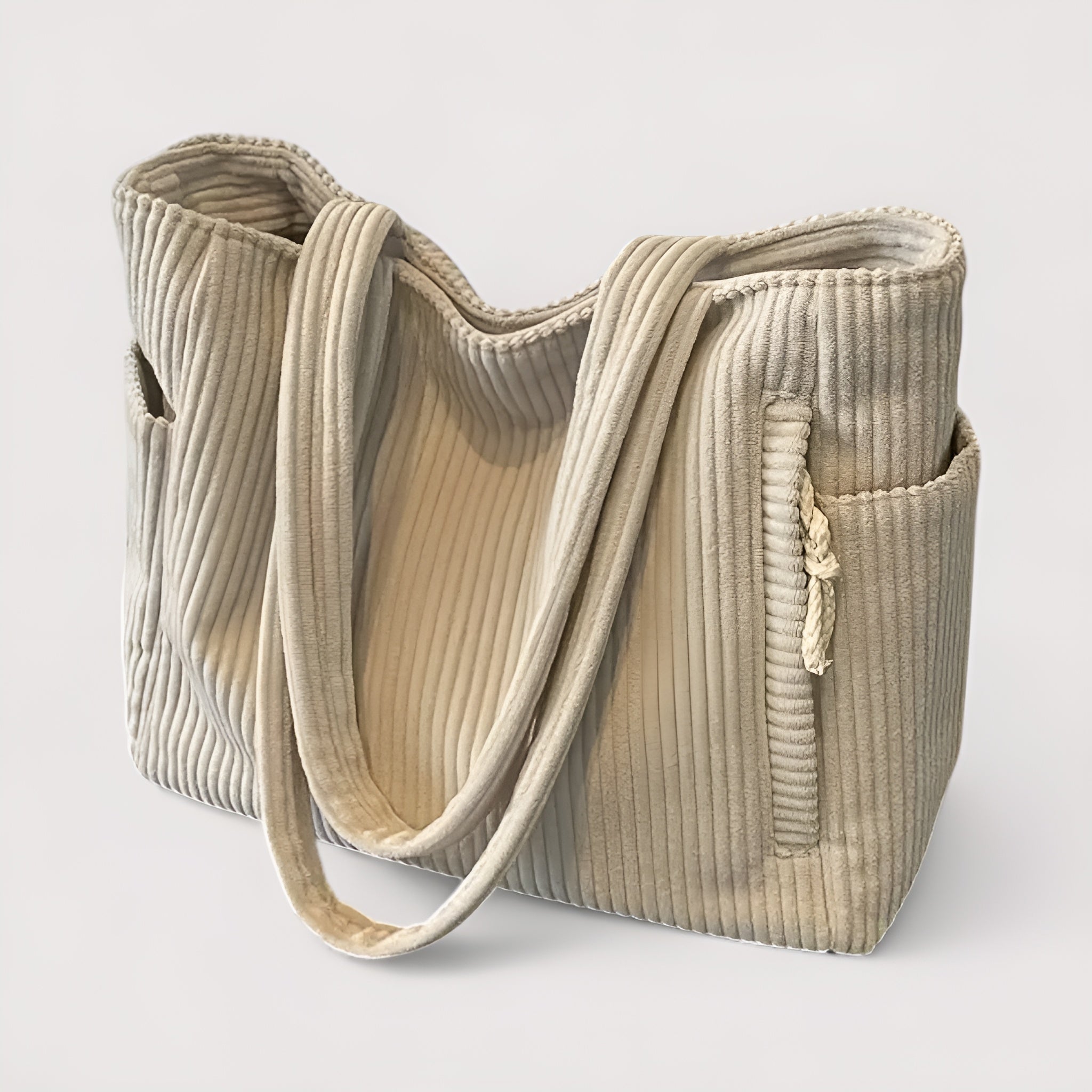 Marcelline™ | Sac cabas à côtes
