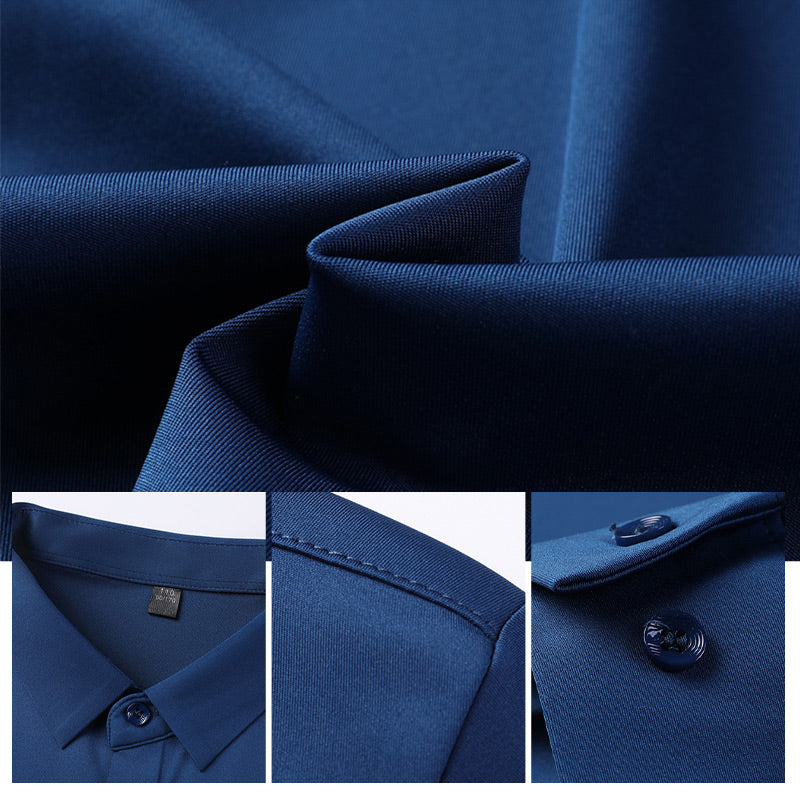 Lunora® | Knitterfreies Stretch-Hemd für Männer
