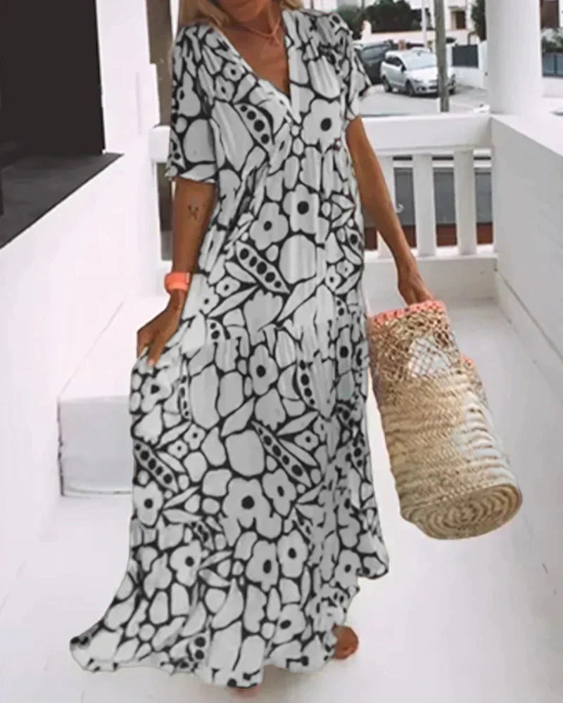 Christine | Leichtes, fließendes Kleid für den Sommer