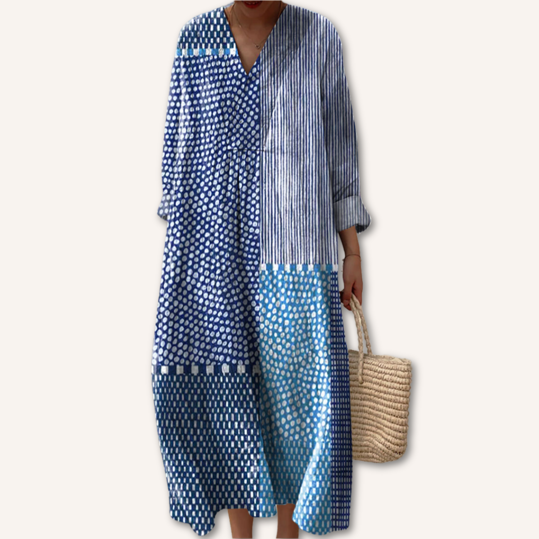 Amara|Bedrucktes Kleid