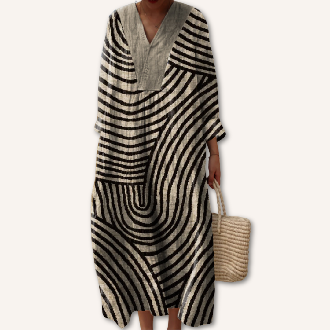 Amara|Bedrucktes Kleid