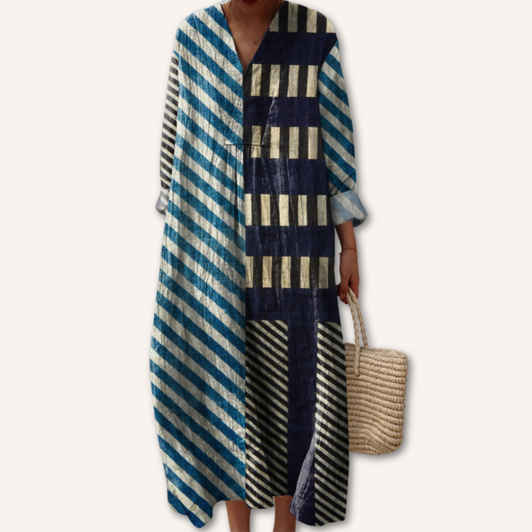Amara|Bedrucktes Kleid