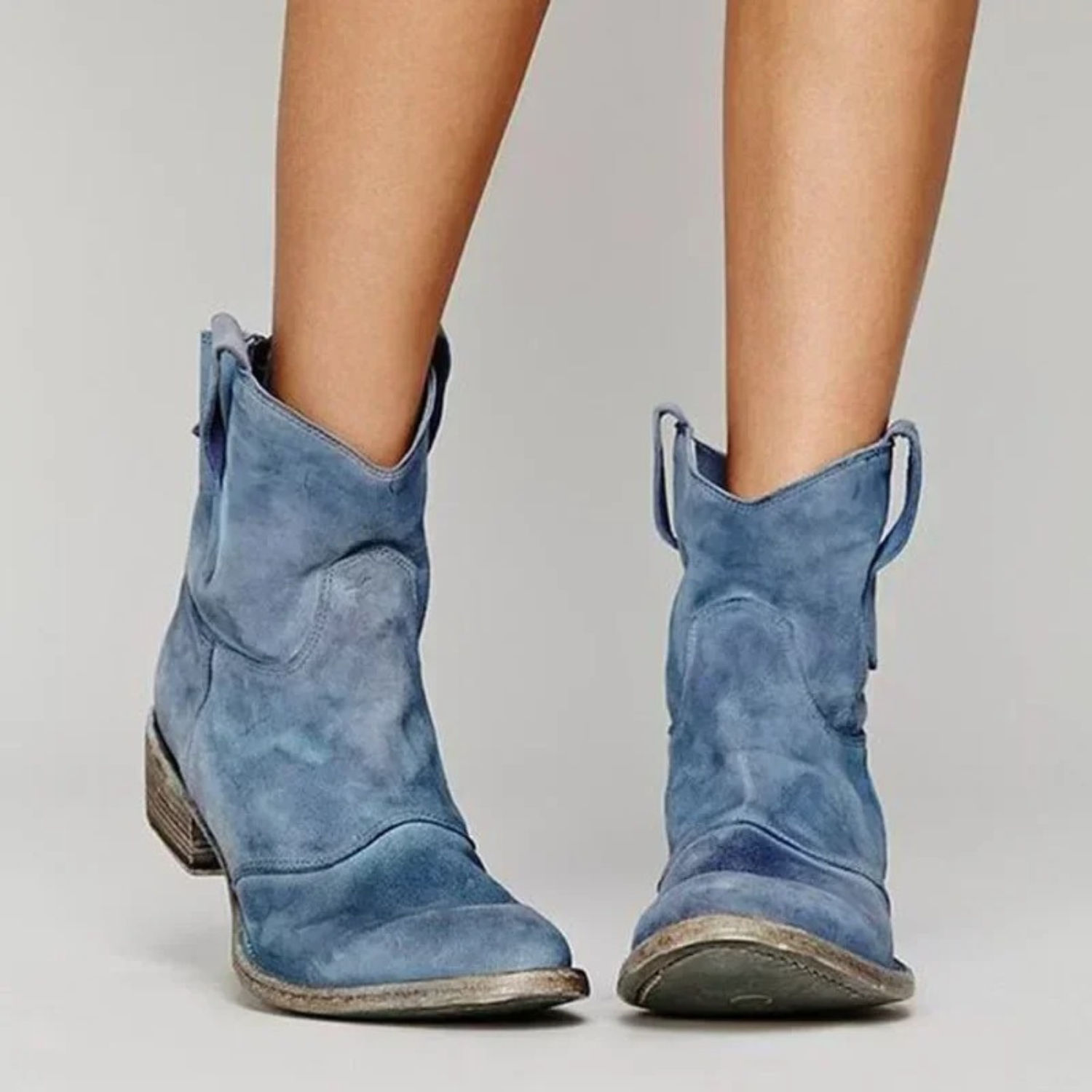 Trudy | Knöchelhohe Cowboystiefel