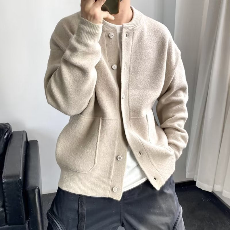 Harrison | Weicher Strickjackenpullover