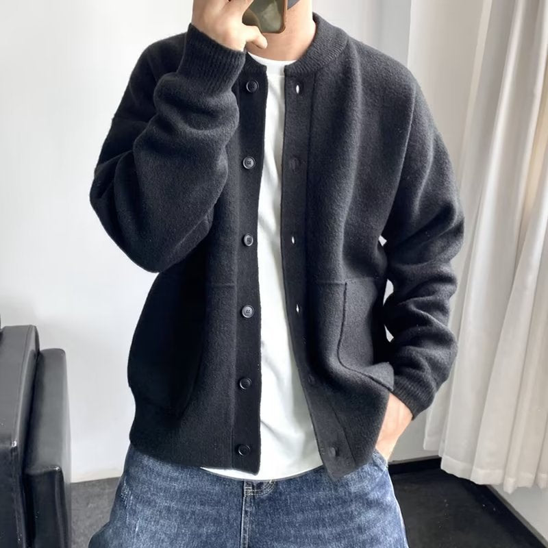 Harrison | Weicher Strickjackenpullover