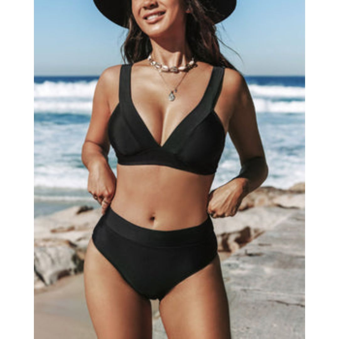 Hilde | Badeanzug mit hoher Taille