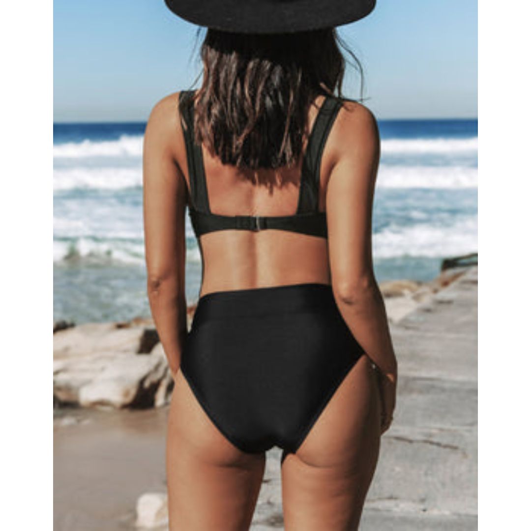 Hilde | Badeanzug mit hoher Taille