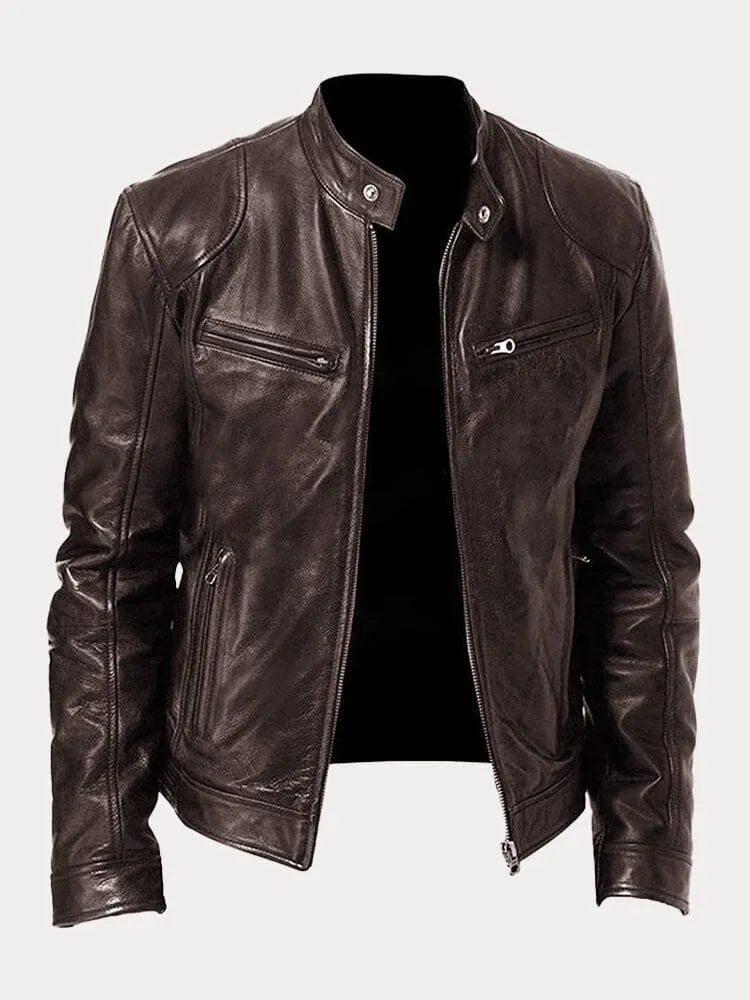 Lunora™ | Lässige Lederjacke