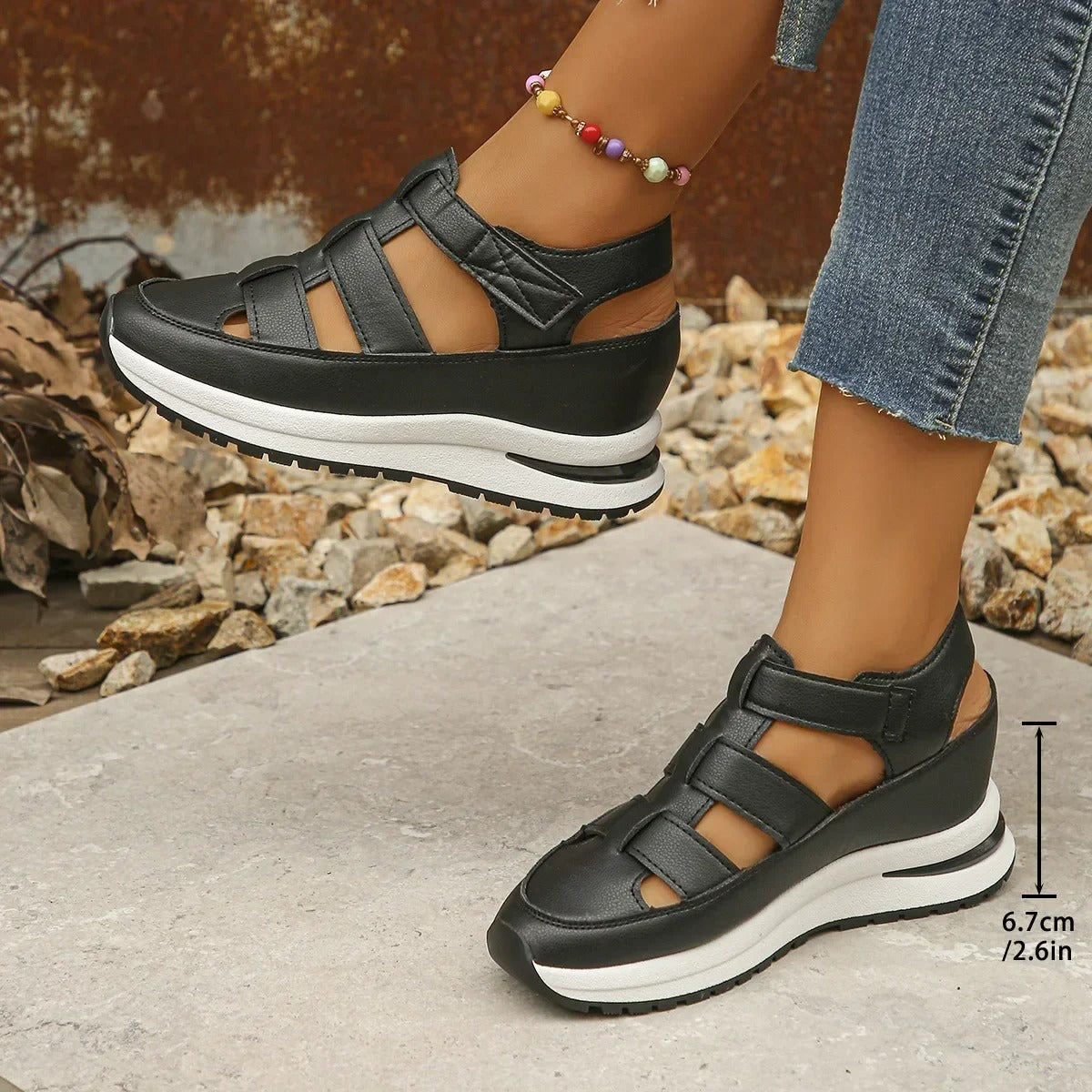 Lunora | Ergonomische Damensandalen