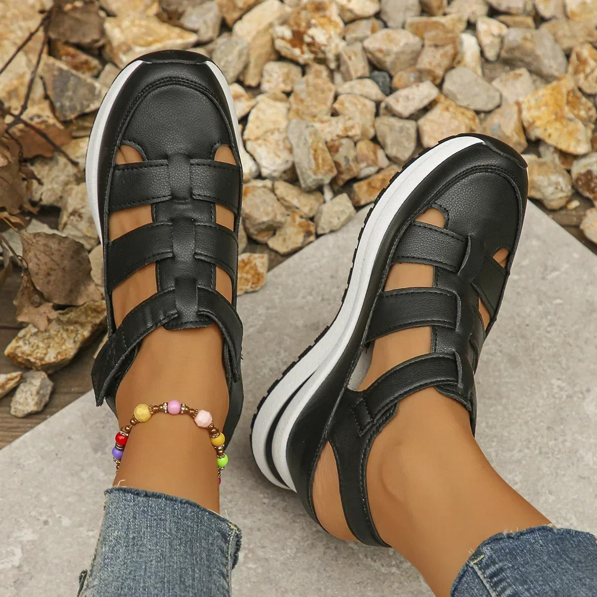 Lunora | Ergonomische Damensandalen