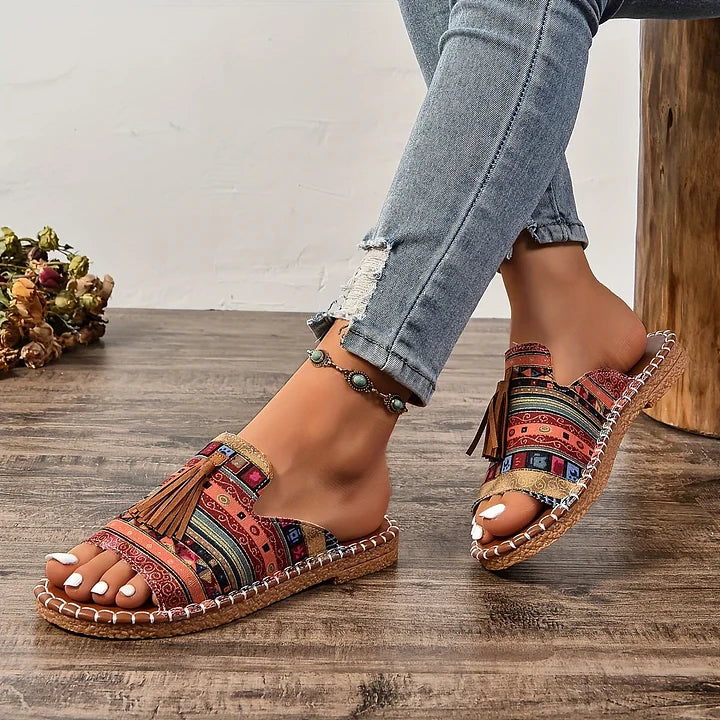 Leena | Flache, bequeme Orthopädische Sandalen