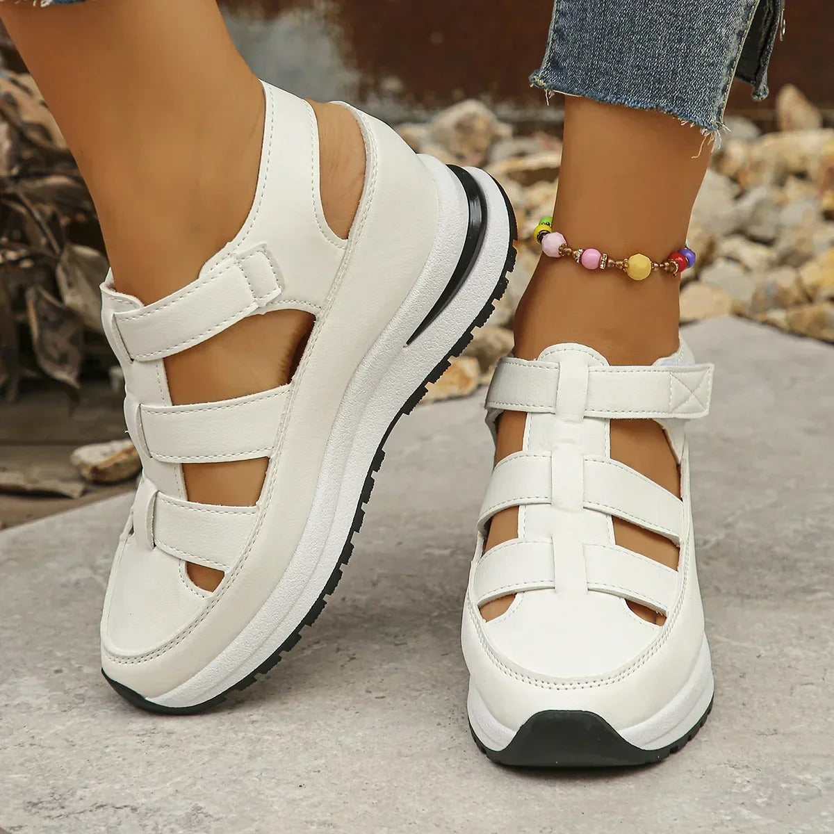 Lunora | Ergonomische Damensandalen