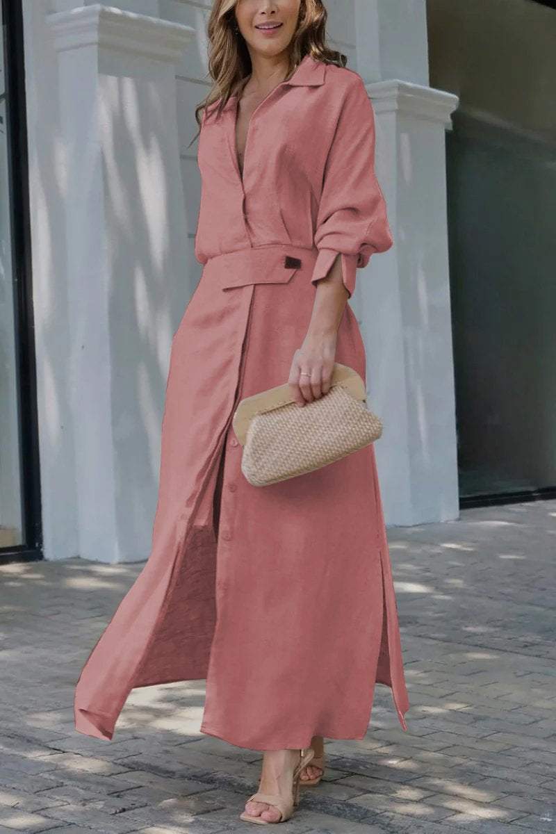 Lunora | Maxikleid aus Leinen