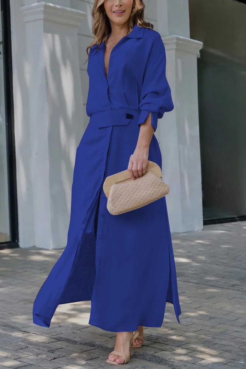 Lunora | Maxikleid aus Leinen