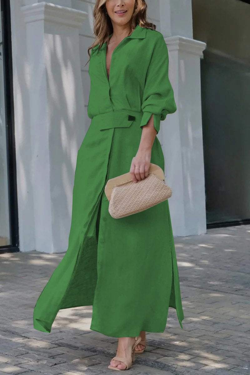 Lunora | Maxikleid aus Leinen