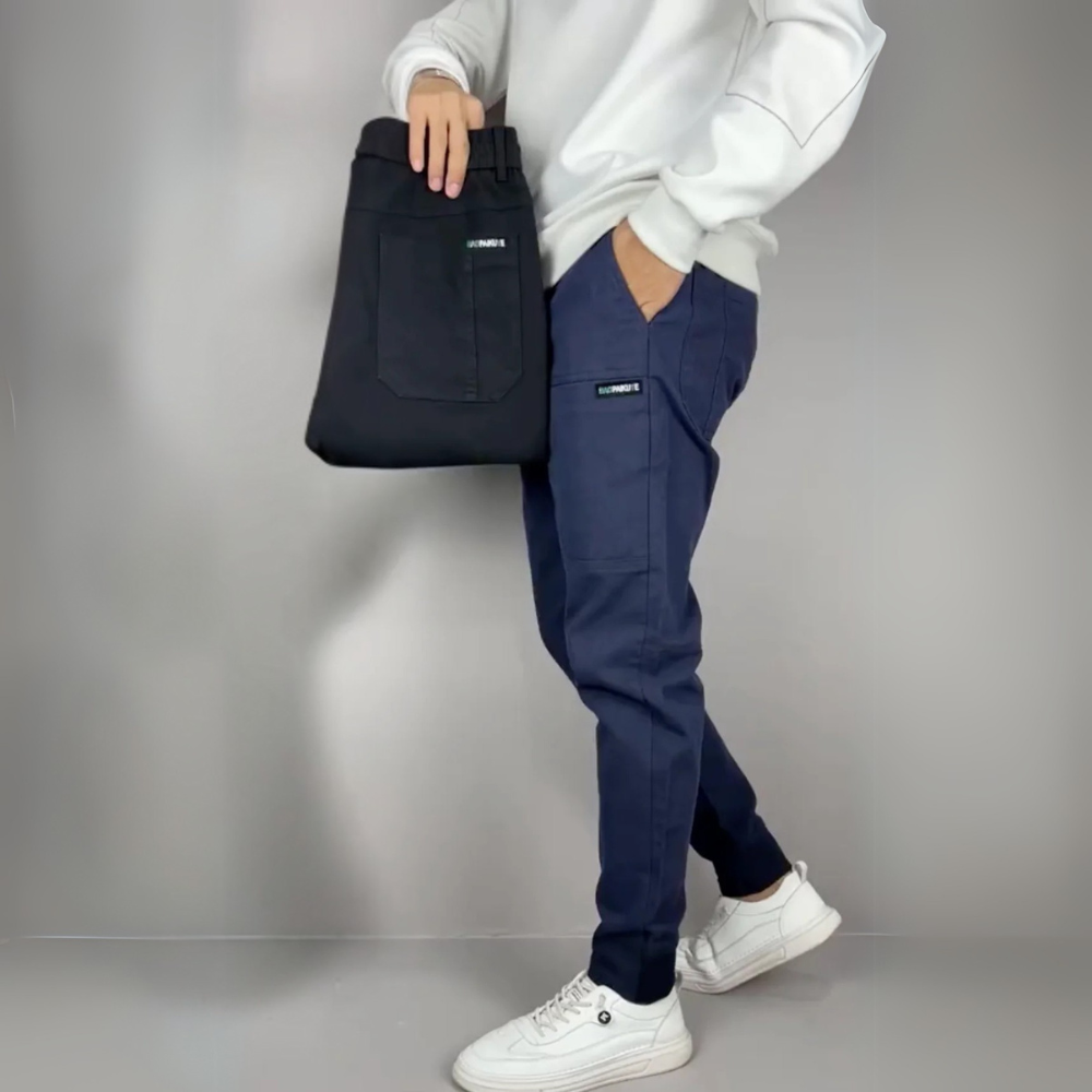 Lunora | Premium Elastische Cargohosen (1+1 KOSTENLOS)