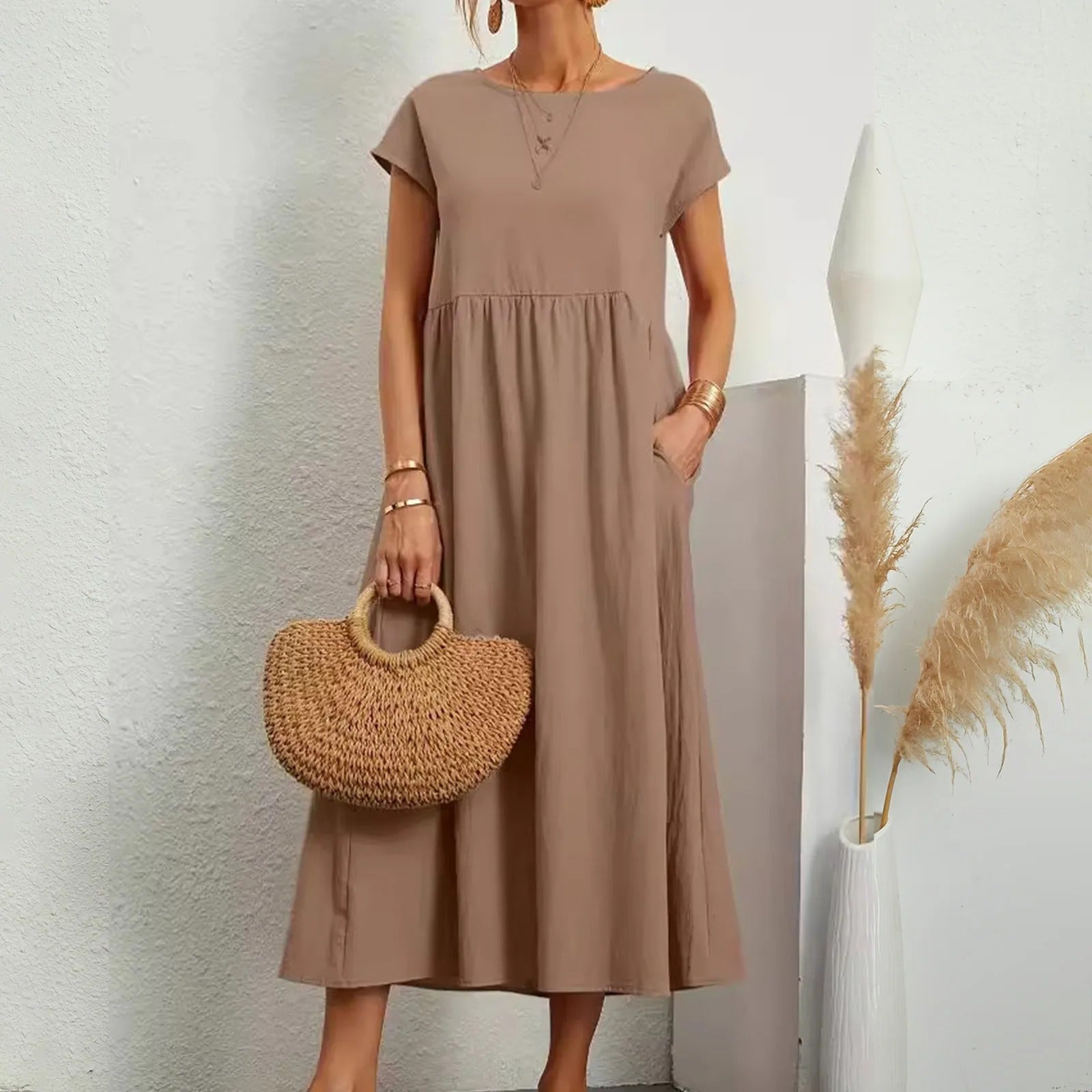 Catherine | Elegantes Essentielles Kleid