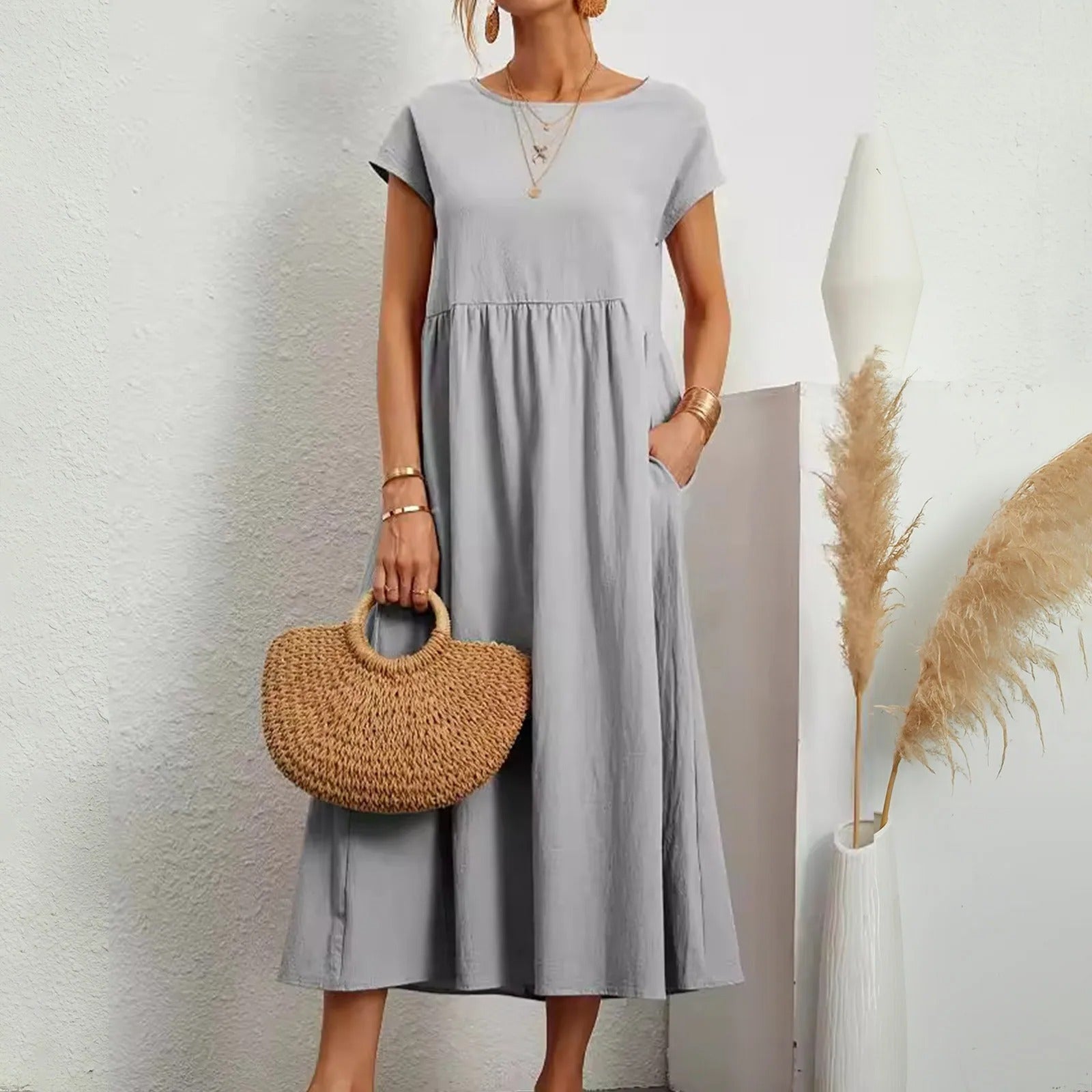 Catherine | Elegantes Essentielles Kleid