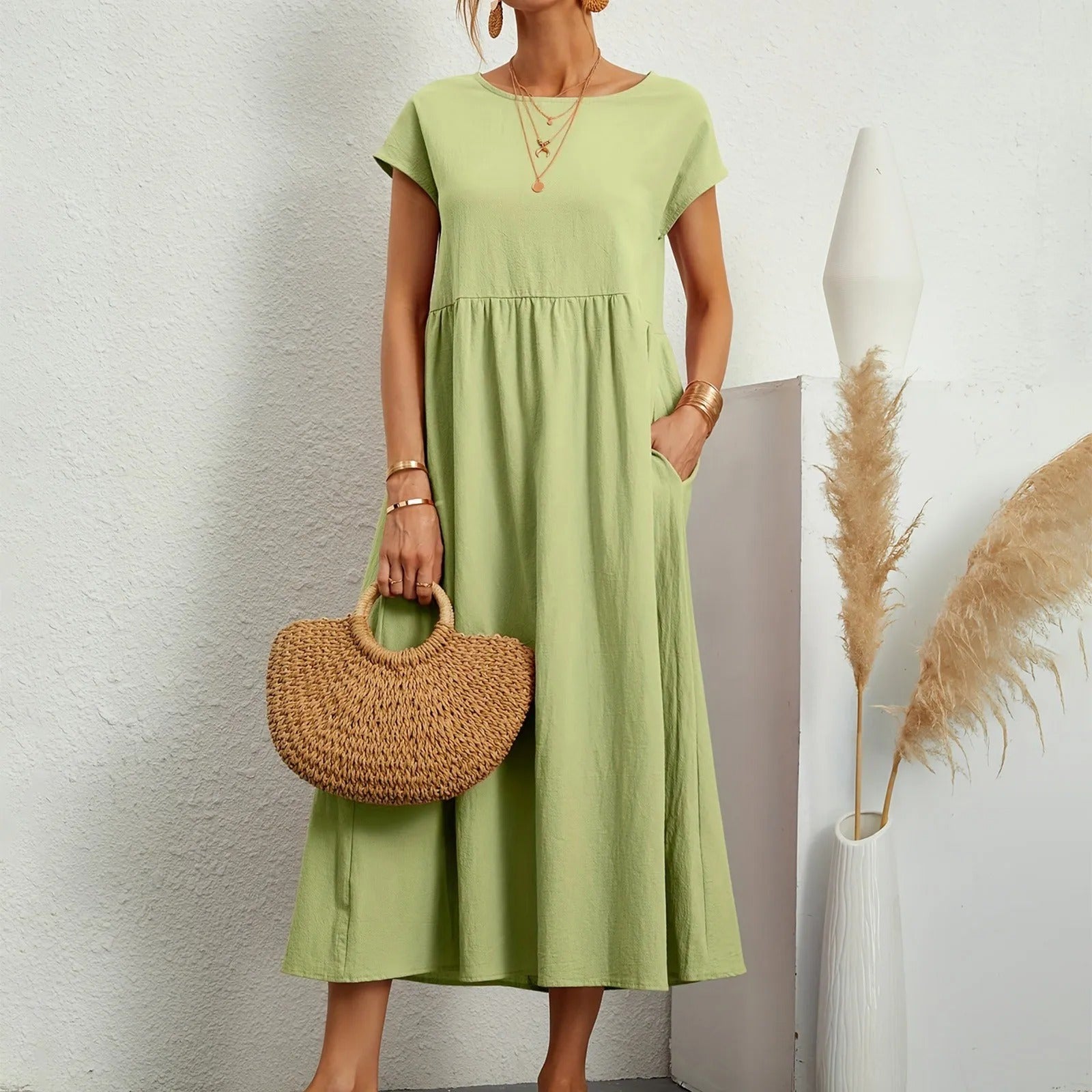 Catherine | Elegantes Essentielles Kleid