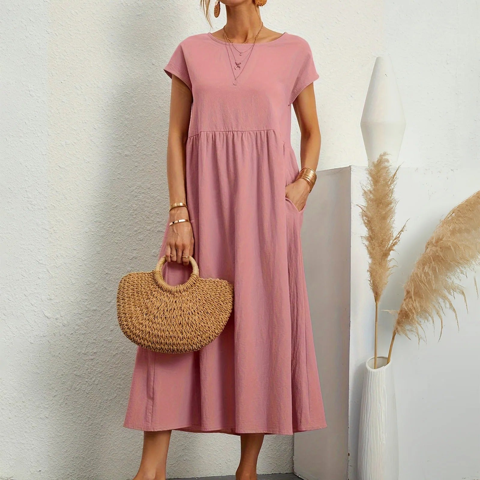 Catherine | Elegantes Essentielles Kleid