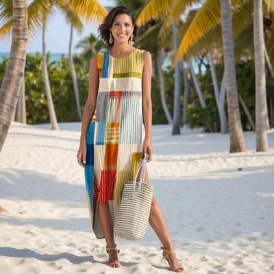 Poppy | Modernes Patchwork-Kleid - Bei Lunora Berlin