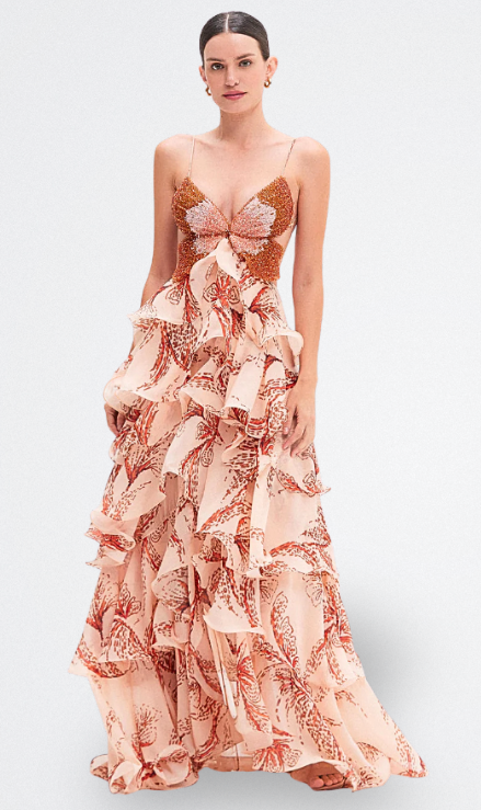 Nahia | Gerafftes Kleid