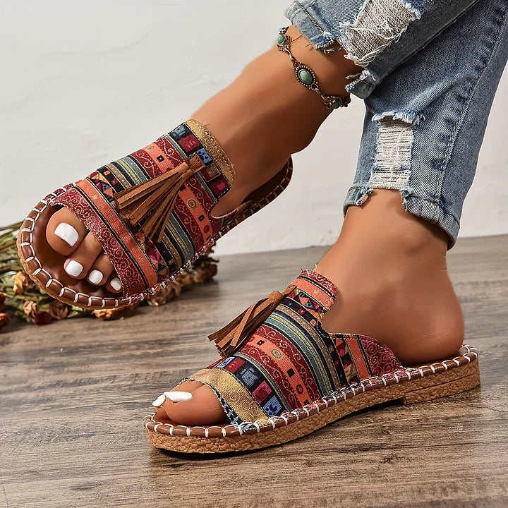 Leena | Flache, bequeme Orthopädische Sandalen