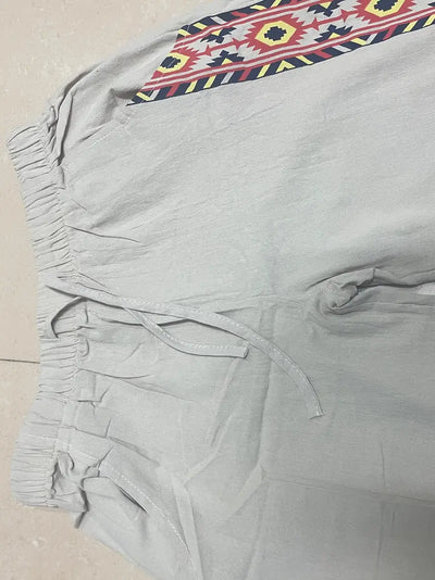 Lunora™ | Ethnische Hose mit Taschen