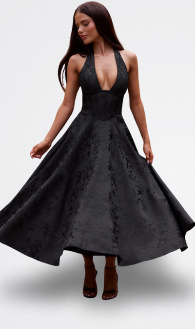 Amaranta Charmantes Satinkleid