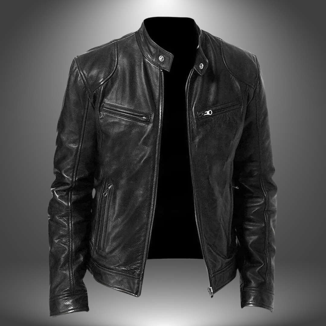 Lunora™ | Handwerklich gefertigte Lederjacke für Männer