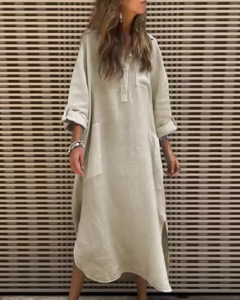 BETEI - LÄSSIGES BOHÈME-KLEID