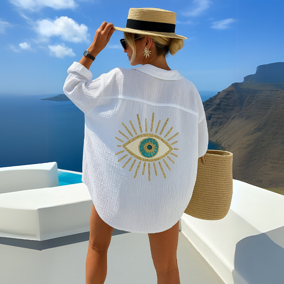 Lunora | Ibiza Casual Bluse mit Boho-Charme
