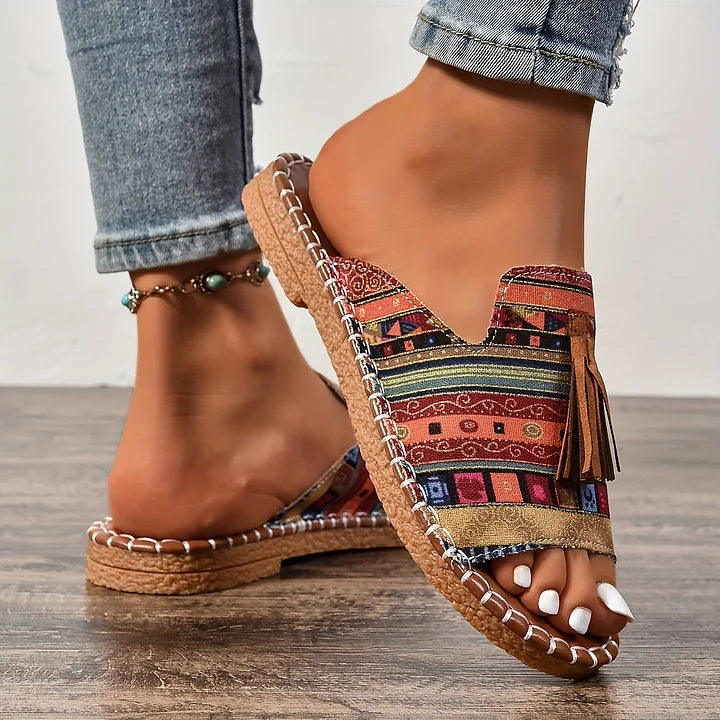 Leena | Flache, bequeme Orthopädische Sandalen