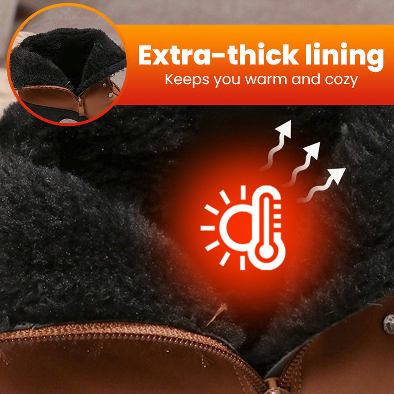 Lora Damenstiefel mit klobigen Absätzen