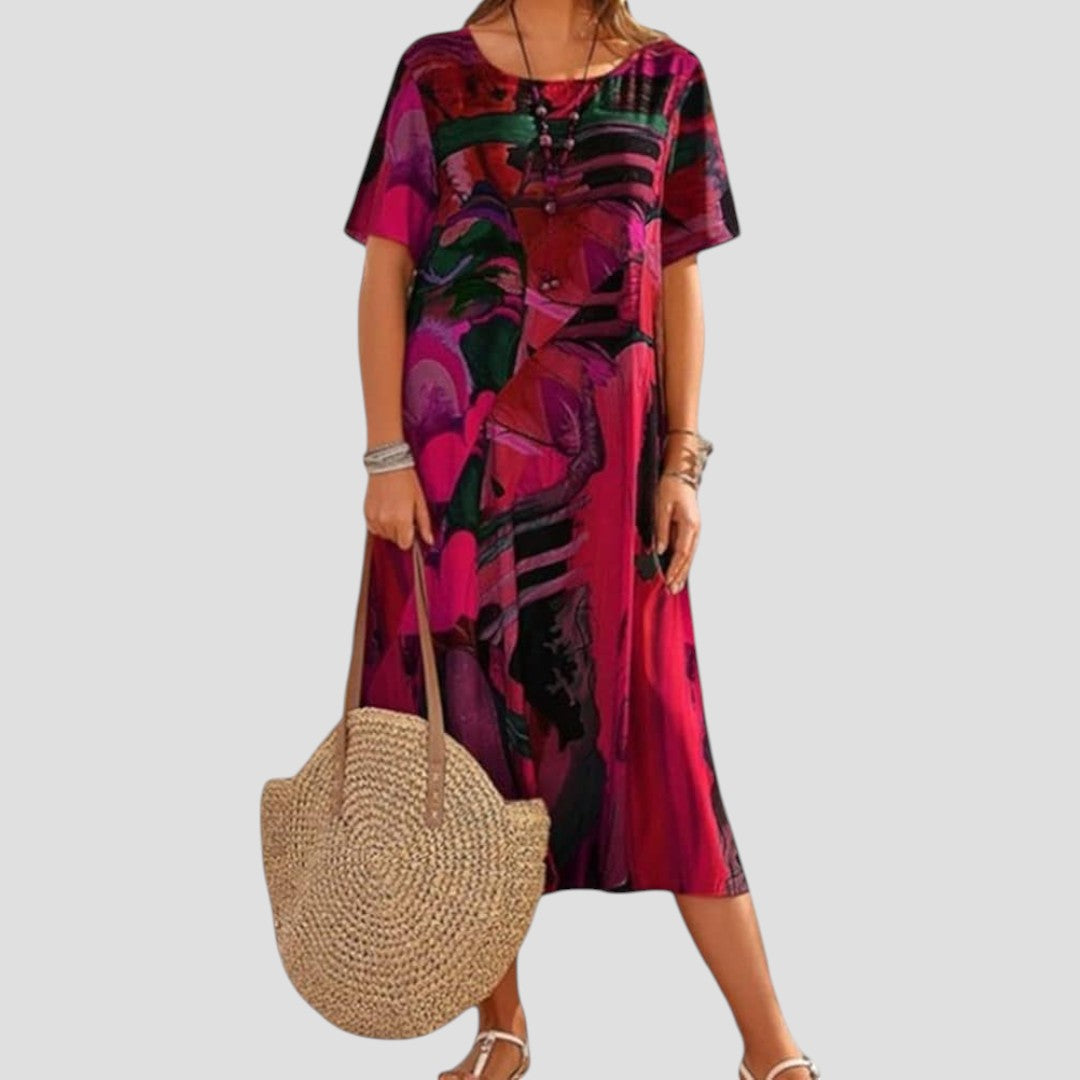 Vittoria™ | fließendes Sommerkleid in Midi-Länge