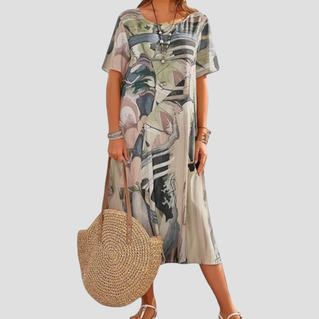 Vittoria™ | fließendes Sommerkleid in Midi-Länge