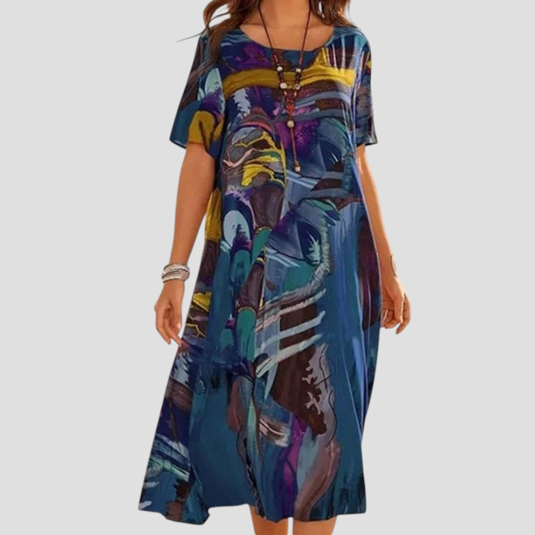Vittoria™ | fließendes Sommerkleid in Midi-Länge