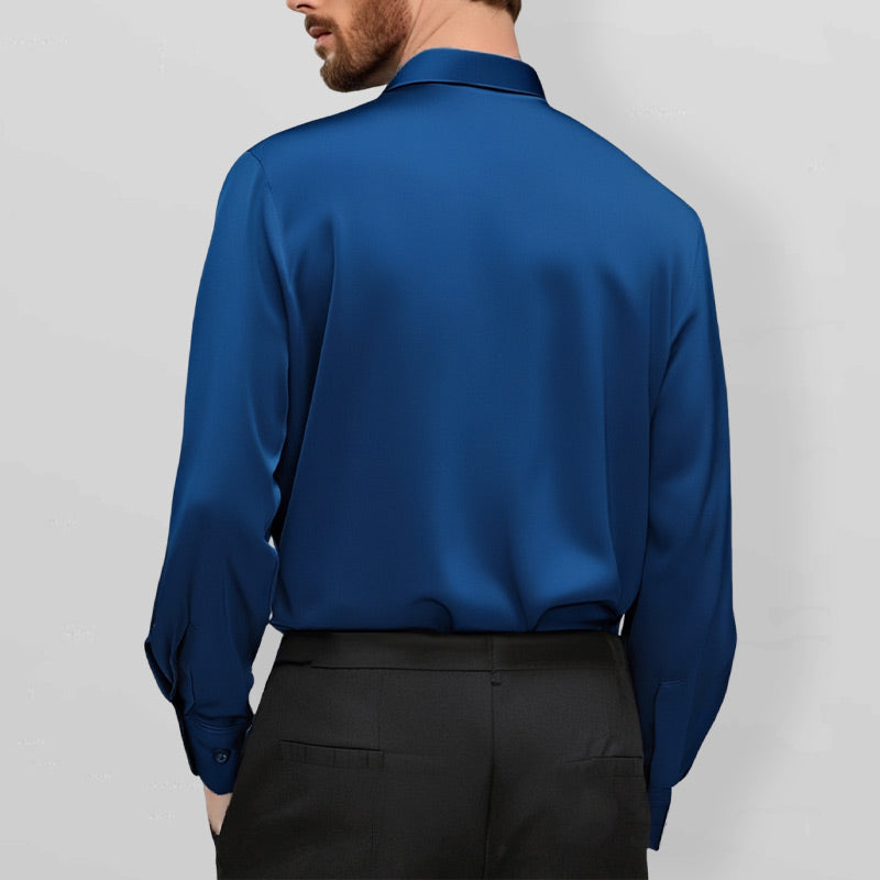 Lunora® | Knitterfreies Stretch-Hemd für Männer