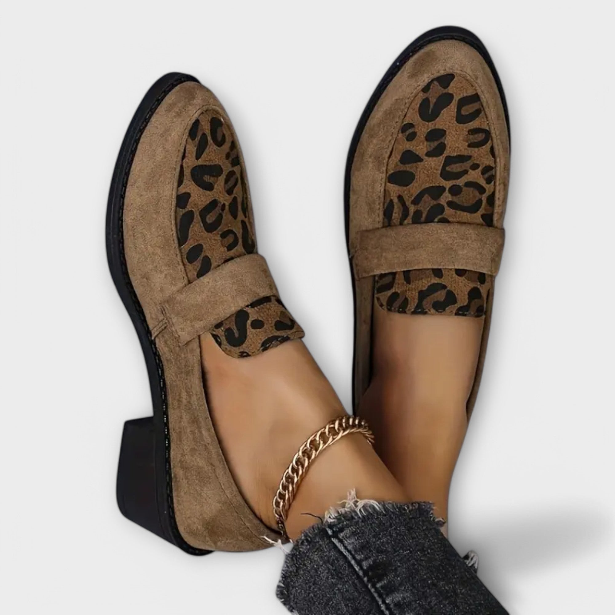 Tamara | Orthopädische Heels mit Leopardenmuster