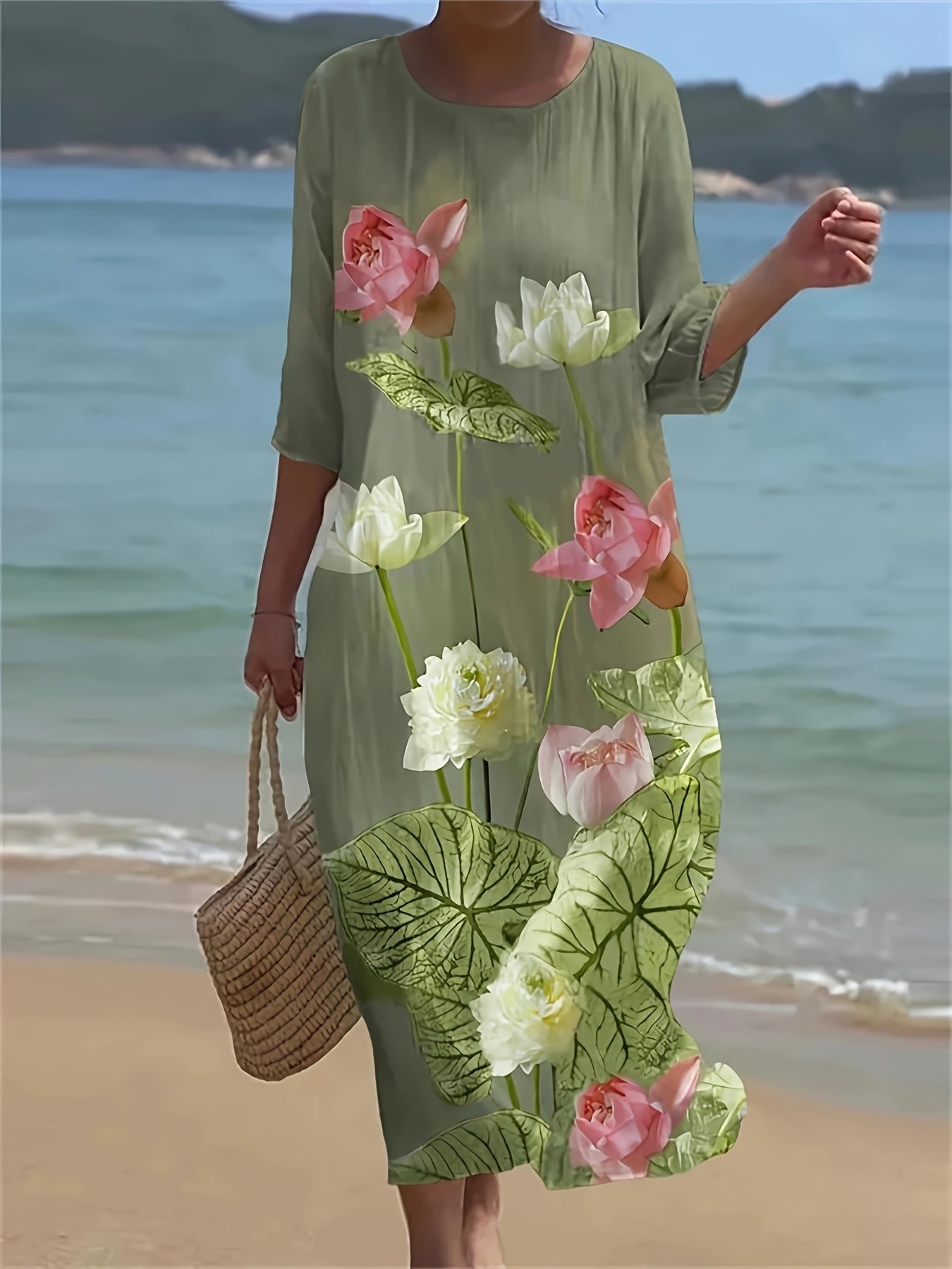 Soraya | Kleid mit Blumendruck
