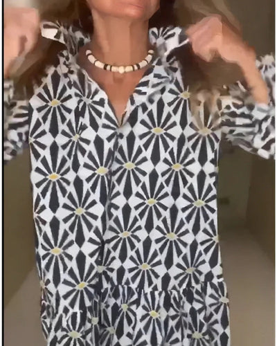 MILLANA - Kleid mit Bohème-Druck