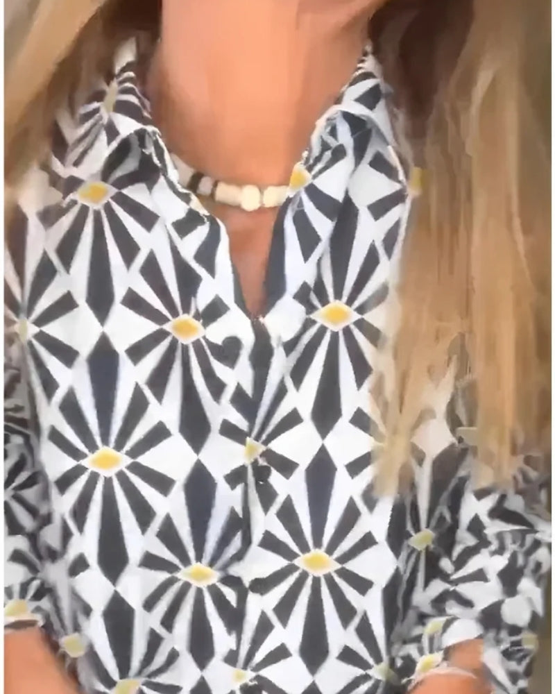 MILLANA - Kleid mit Bohème-Druck