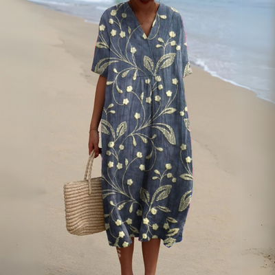 Nathalie - Elegantes Blumenkleid