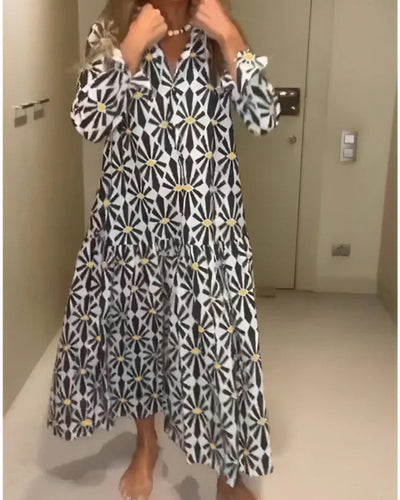 MILLANA - Kleid mit Bohème-Druck