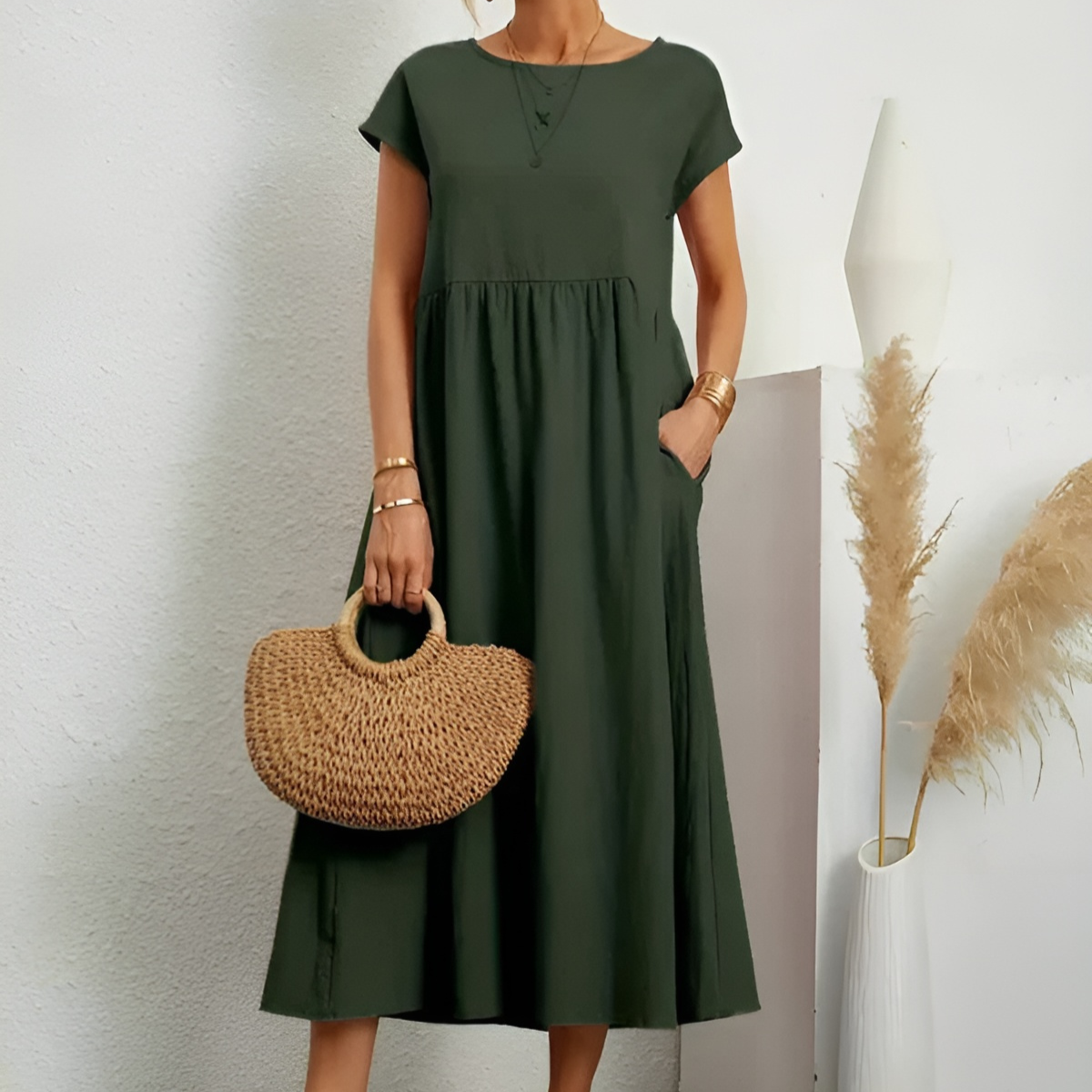 Catherine | Elegantes Essentielles Kleid