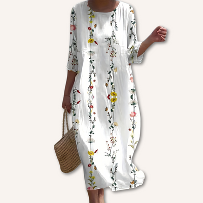 Cloe | Kleid mit Blumendruck