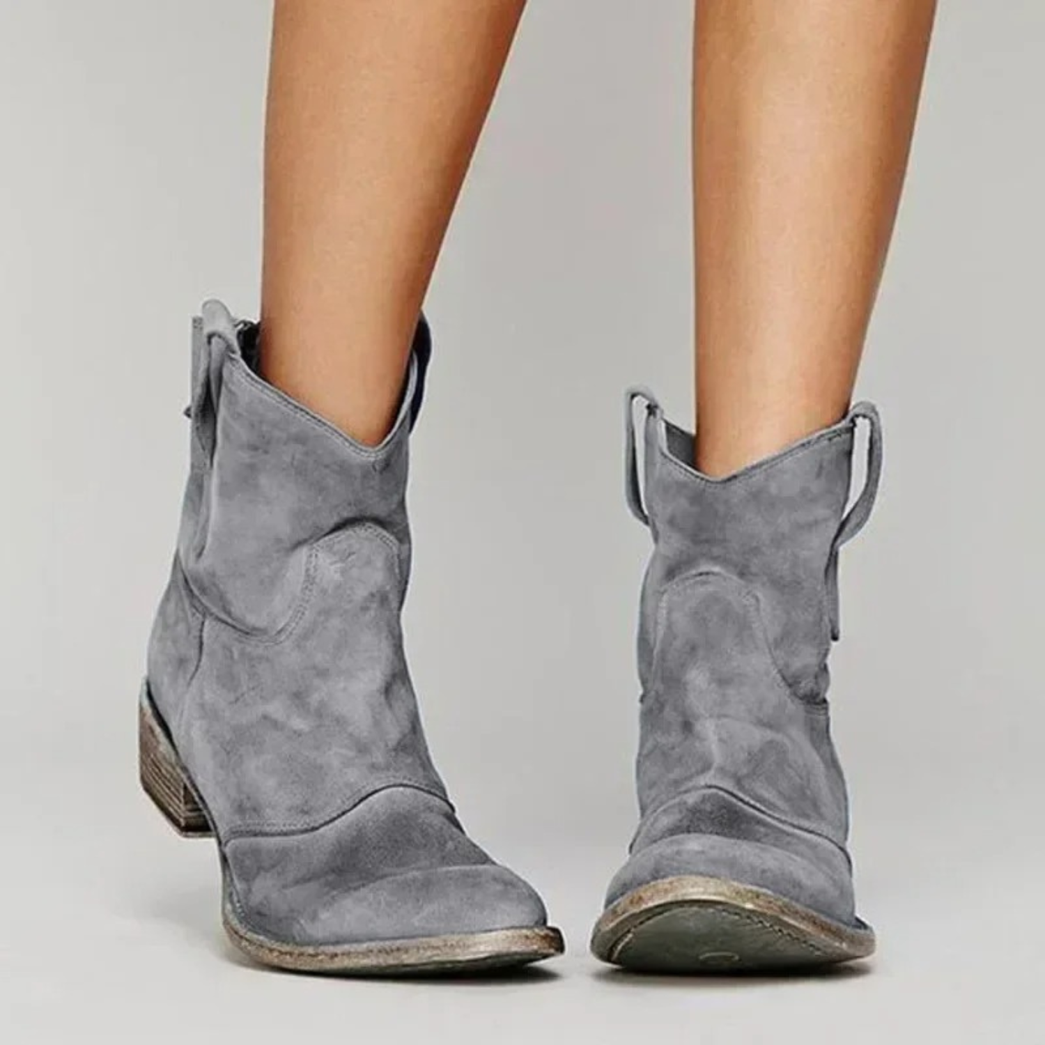 Trudy | Knöchelhohe Cowboystiefel