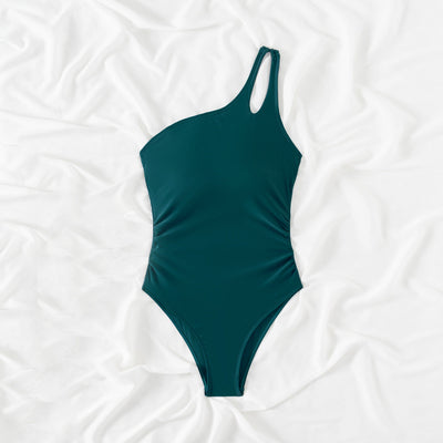 Philine - Eleganter und bequemer One-Shoulder-Badeanzug