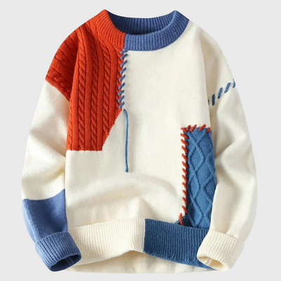Patchwork-Pullover